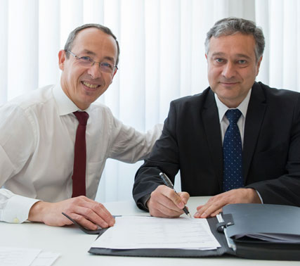 Focused student working on a laptop